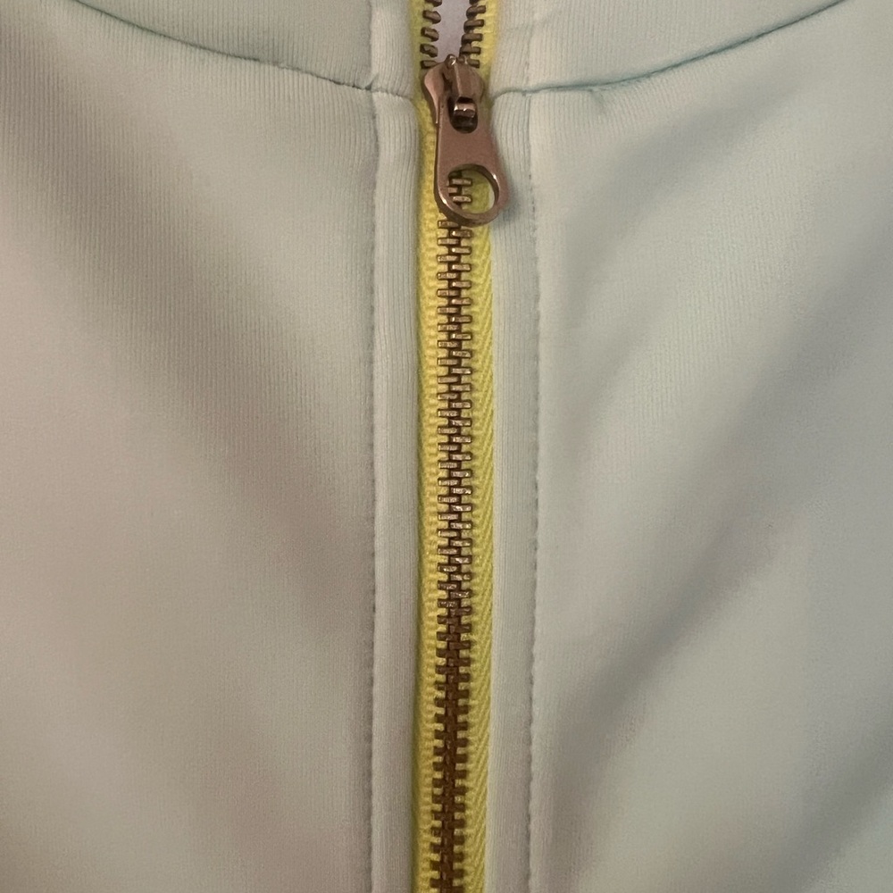 Ted Baker Mint Green Sleeveless Dress with contrasting zipper - Picture 8 of 10